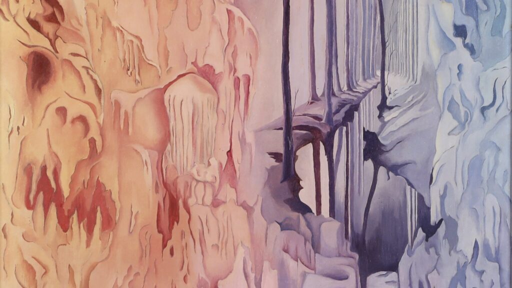 Elsa Thoresen (1906–1994),Untitled, circa 1948. Oil on canvas, 21 ×25 in. (53.3 ×63.5 cm).
Image courtesy of the Estate of Elsa Thoresen